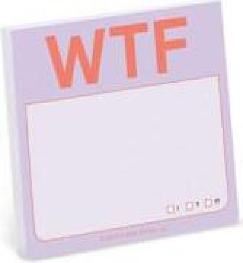 WTF Sticky Notes (Pastel Edition)