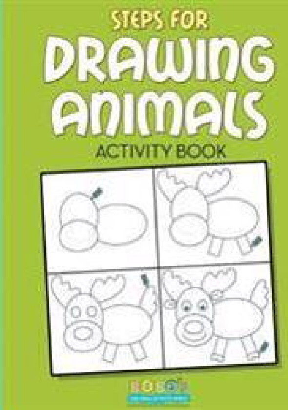 Steps for Drawing Animals Activity Book