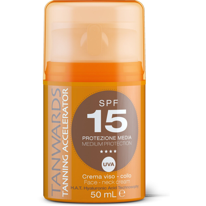 Tanwards Face Spf 15 50 ml