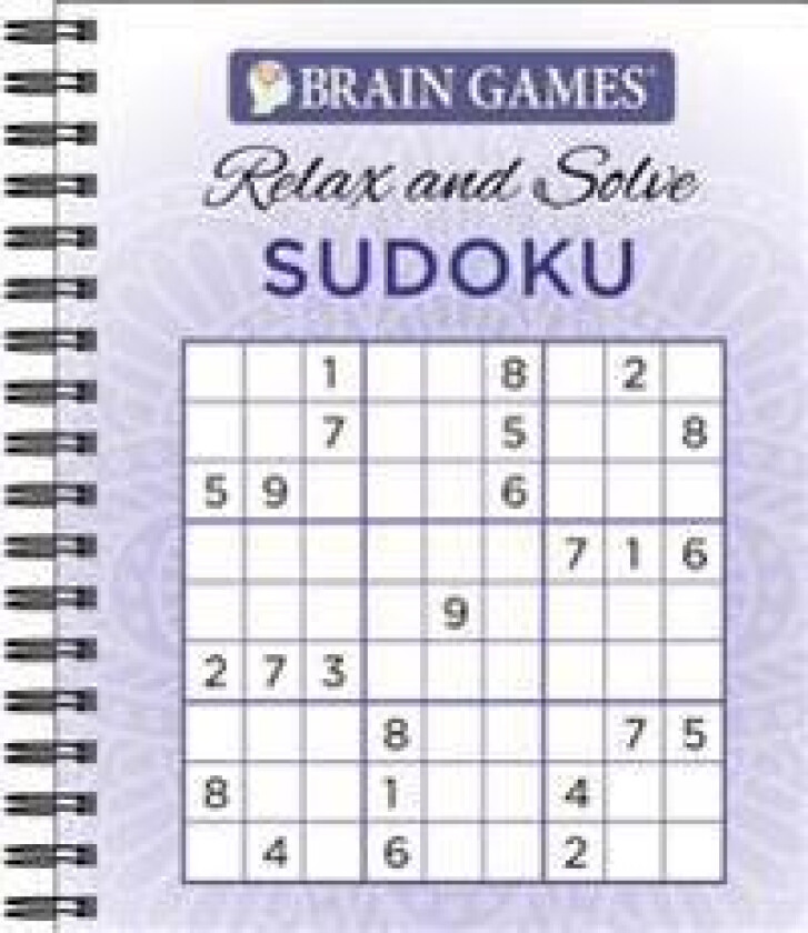 Brain Games - Relax and Solve: Sudoku (Purple)