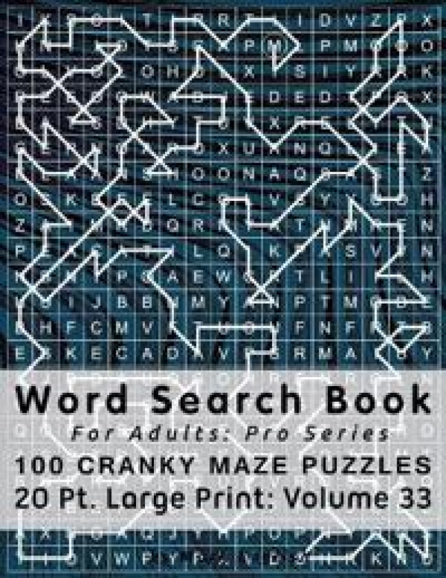 Word Search Book For Adults