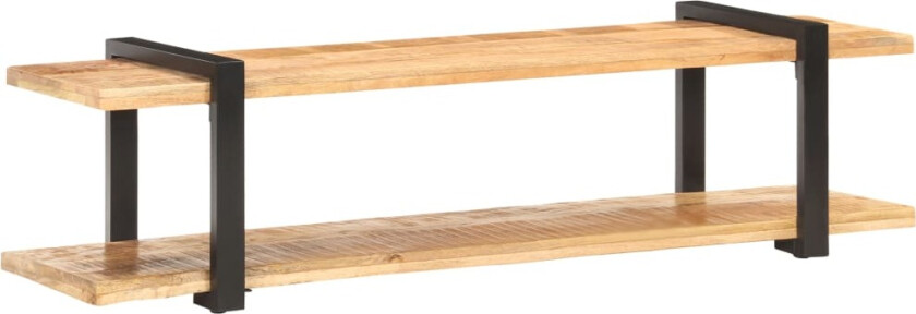 TV-benk 160x40x40 cm grov heltre mango