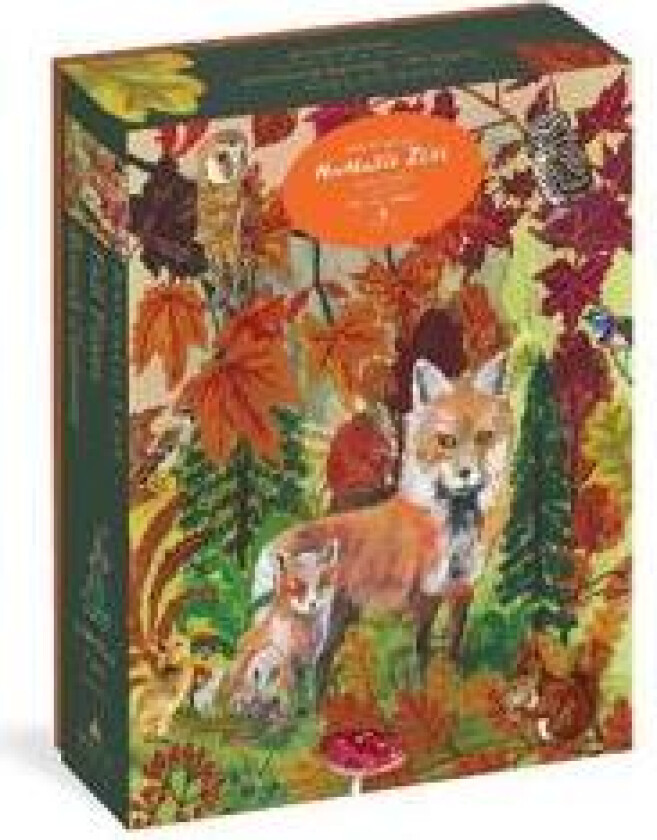 Nathalie Lété: Fall Foxes 1,000-Piece Puzzle