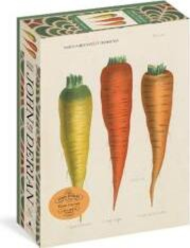 John Derian Paper Goods: Three Carrots 1,000-Piece Puzzle