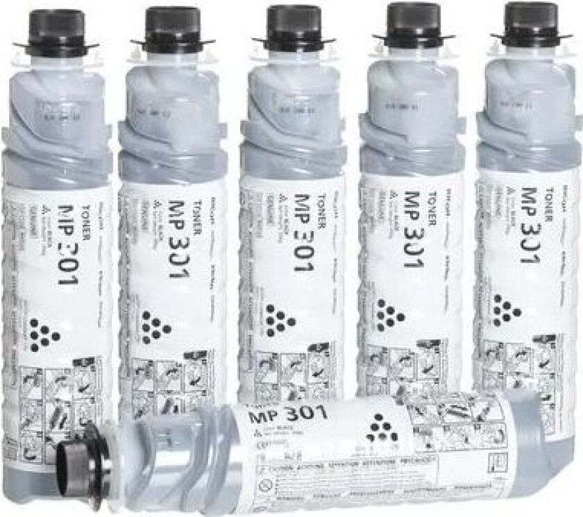 Toner Svart 8k - Mp301