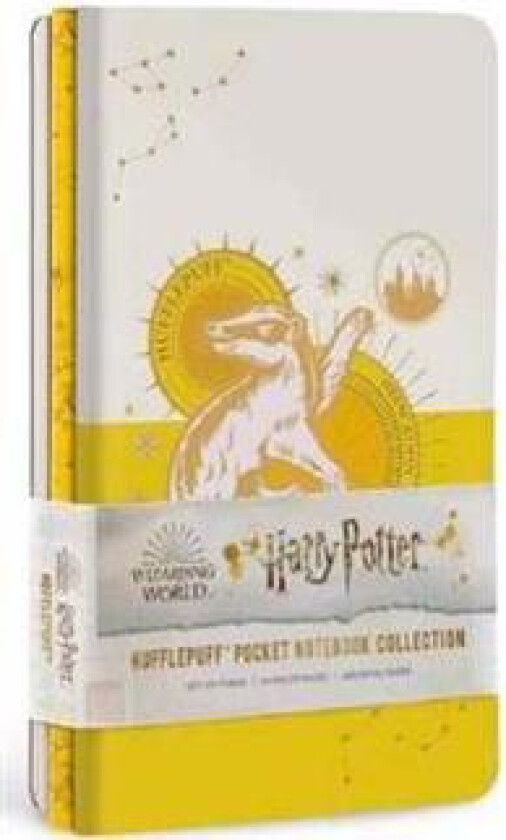Harry Potter: Hufflepuff Constellation Sewn Pocket Notebook Collection