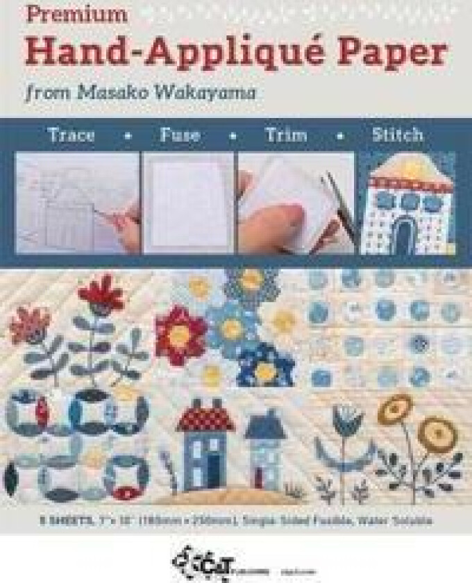 Premium Hand-Appliqué Paper from Masako Wakayama