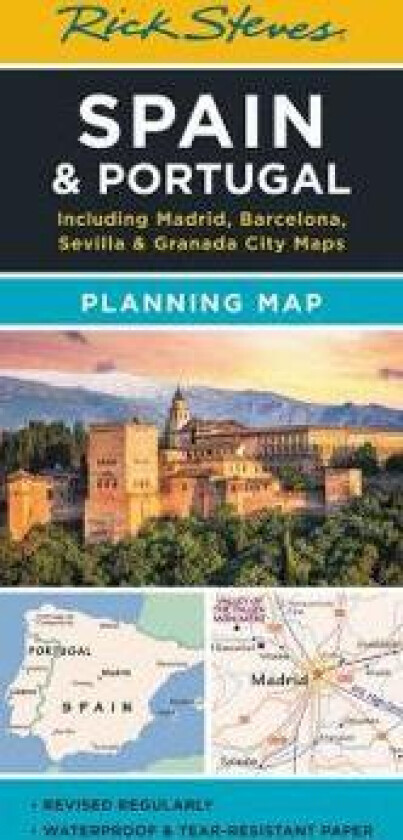 Rick Steves Spain & Portugal Planning Map