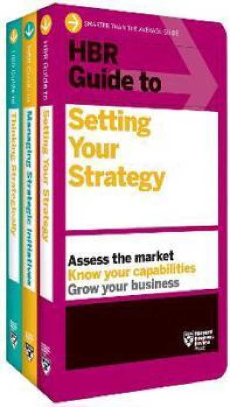 HBR Guides to Building Your Strategic Skills Collection (3 Books)