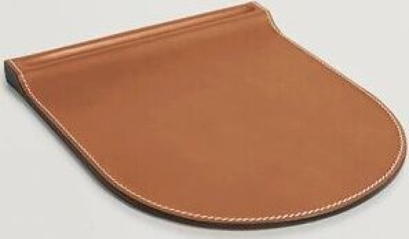 Brennan Leather Mouse Pad Saddle Brown