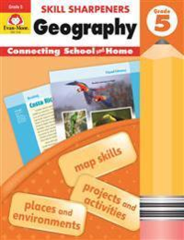 Skill Sharpeners: Geography, Grade 5 Workbook