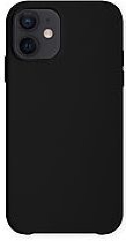iPhone 12 Mini Silikondeksel - Svart