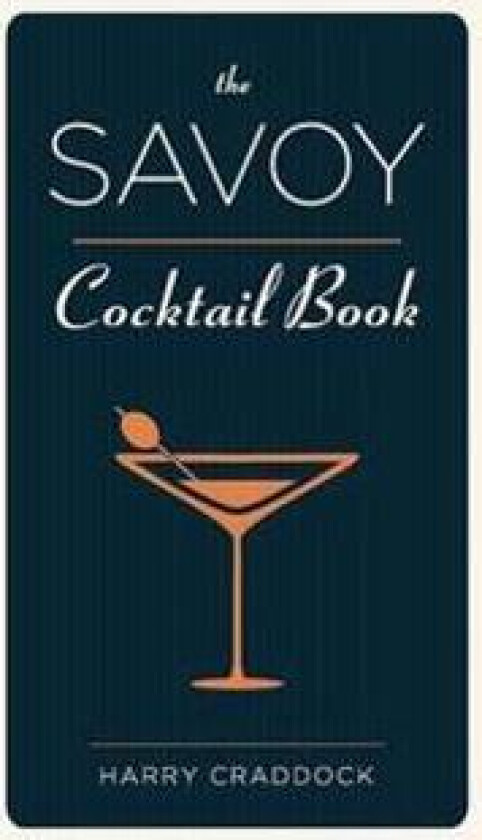The Savoy Cocktail Book
