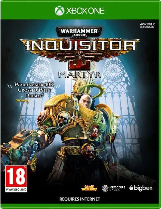Warhammer 40,000 Inquisitor Martyr Microsoft Xbox One