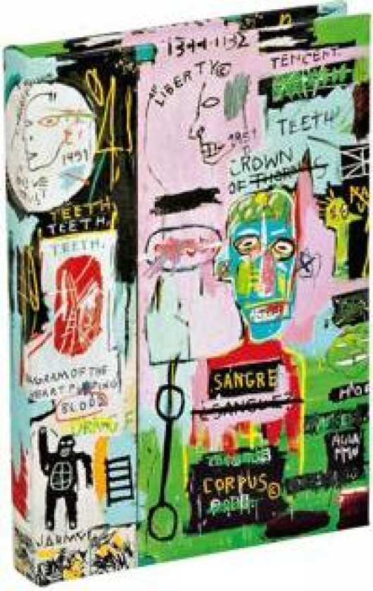 In Italian by Jean-Michel Basquiat Mini Sticky Book