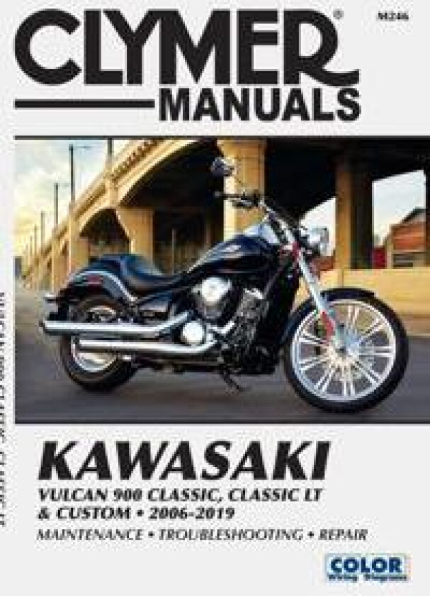 Clymer Kawasaki Vulcan 900 Classic, Classic LT & Custom (06-19)