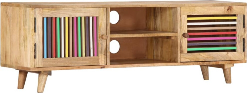 TV-benk 120x30x40 cm heltre mango