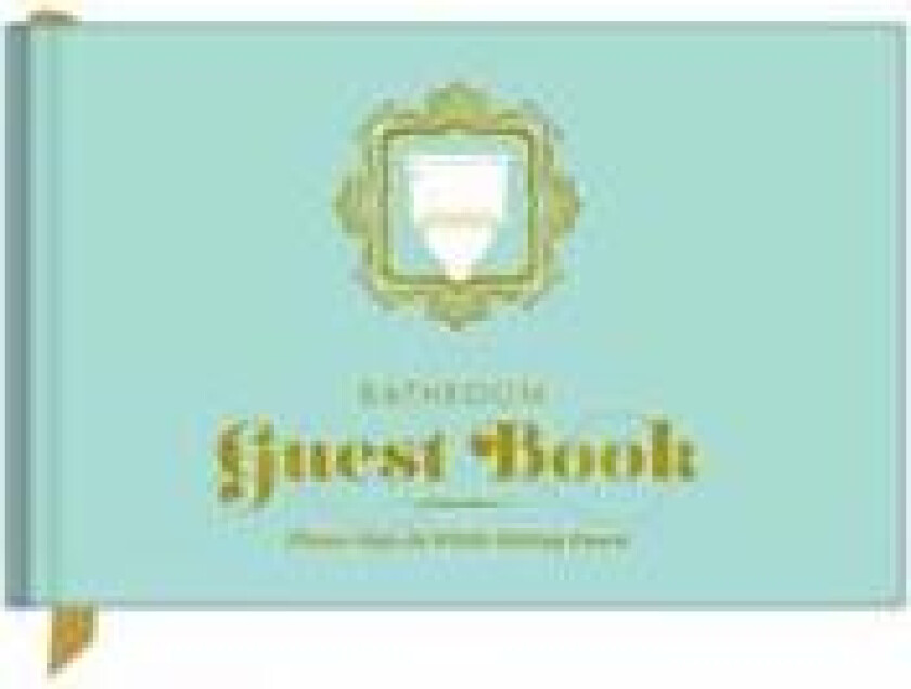 Bathroom Guest Book