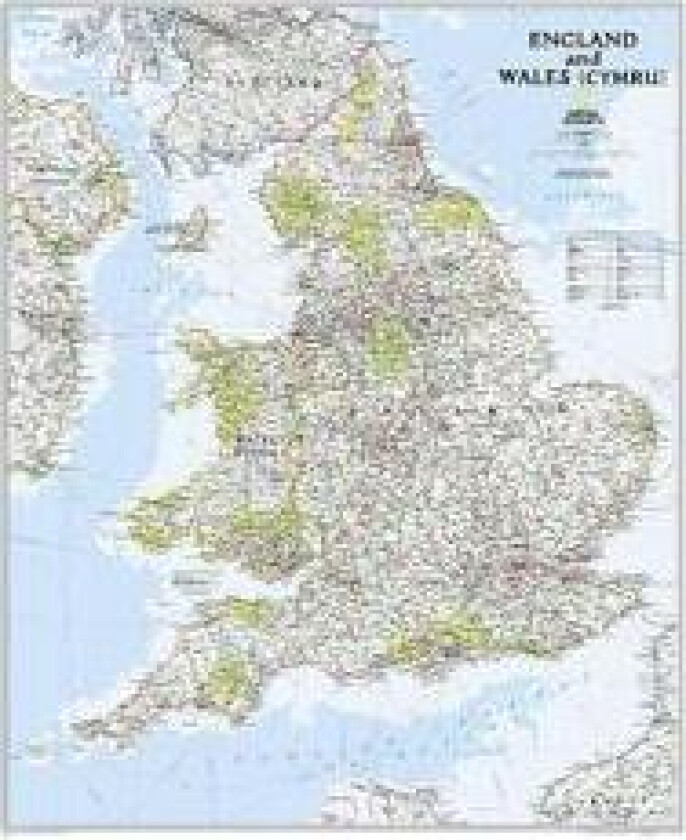 England And Wales Classic, Laminated
