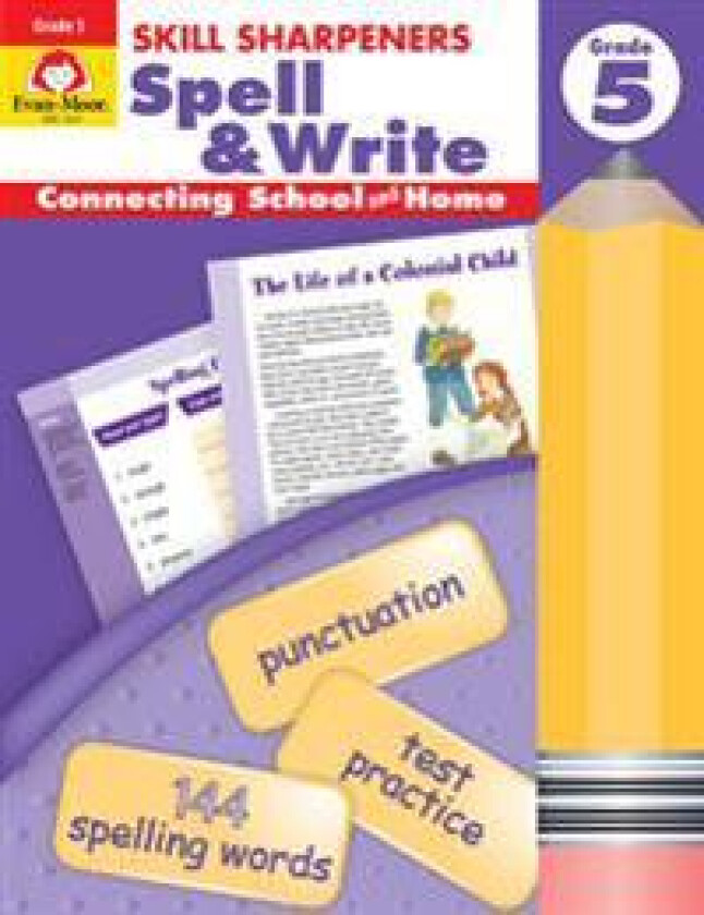 Skill Sharpeners: Spell & Write, Grade 5 Workbook