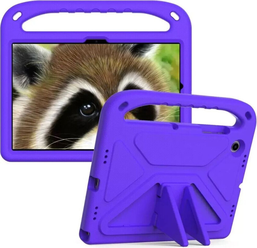 Samsung Galaxy Tab A8 10.5" (2021) EVA Skum Bakdeksel med Stativ - Lilla