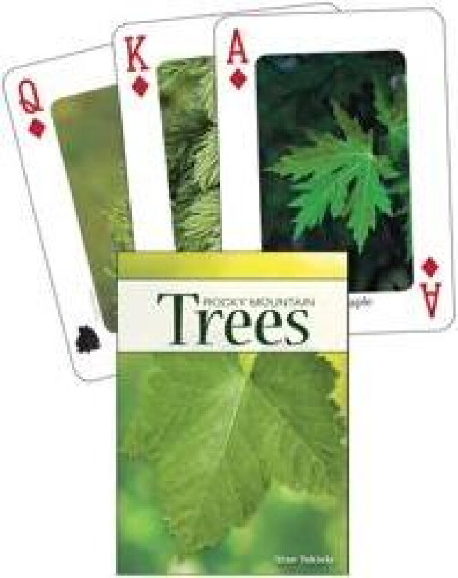Trees of the Rocky Mountains Playing Cards