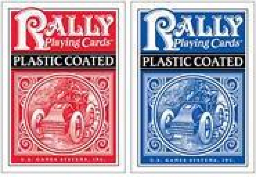 Rally Playing Cards Plastic Coated