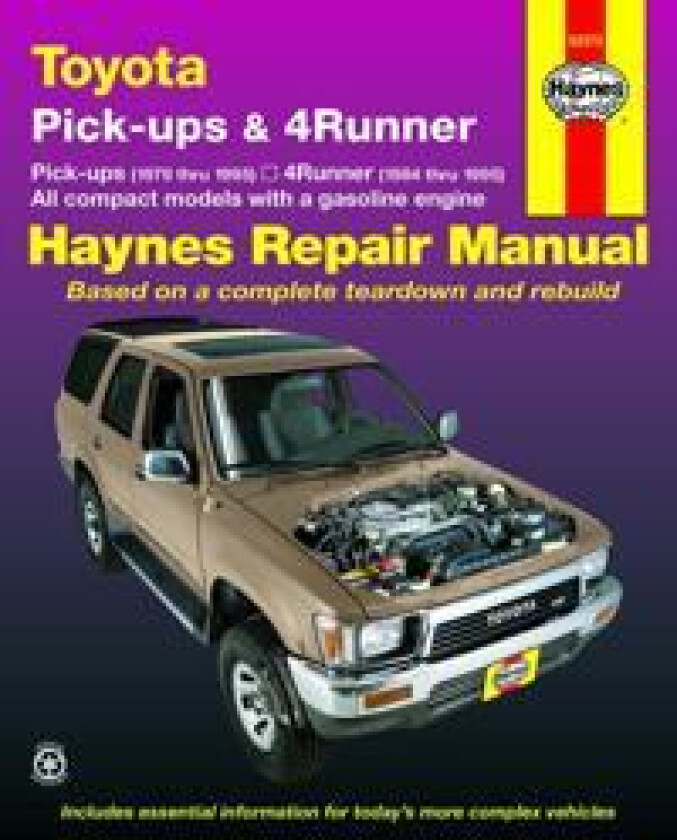Toyota pick-ups (1979-1995), 4Runner (1984-1995) & SR5 Pick-up (1979-1995) Haynes Repair Manual (USA)