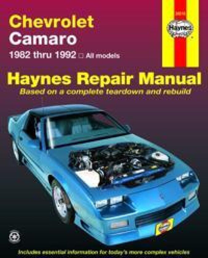 Chevrolet Camaro (1982-1992) Haynes Repair Manual (USA)