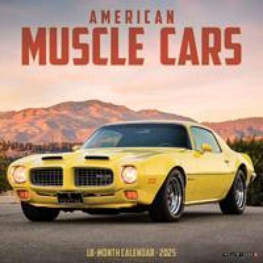 American Muscle Cars 2026 Wall Calendar