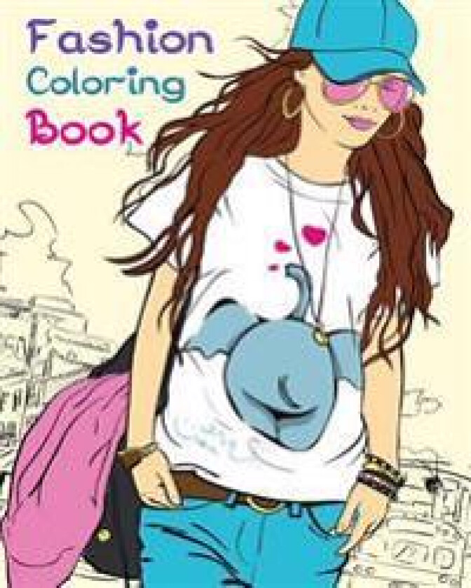 Fashion Coloring Book: Paris Fashion & Beauty