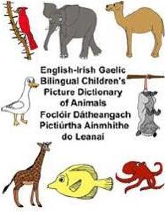 English-Irish Gaelic Bilingual Children's Picture Dictionary of Animals Foclóir Dátheangach Pictiúrtha Ainmhithe do Leanaí