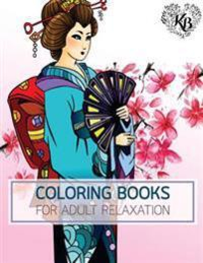 Princess Kimono Japan Dress Design Women Fashion Coloring Book: Anti Stress Adults Coloring Book to Bring You Back to Calm & Mindfulness