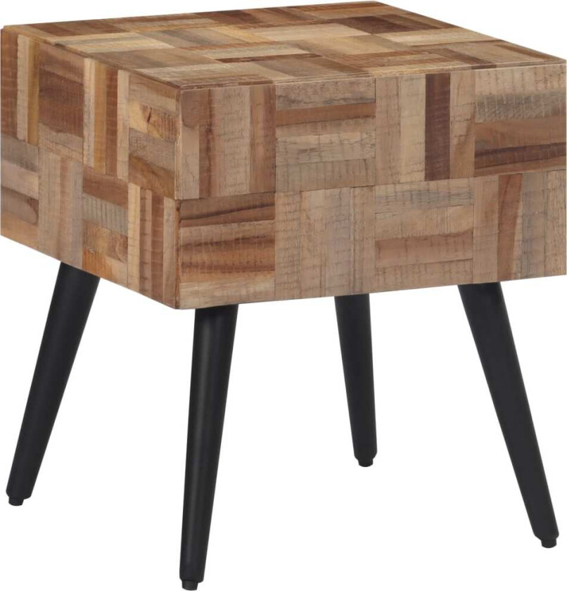 Sidebord 40x40x45 cm heltre gjenvunnet teak