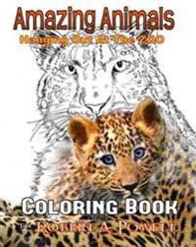 Amazing Animals: Coloring Book