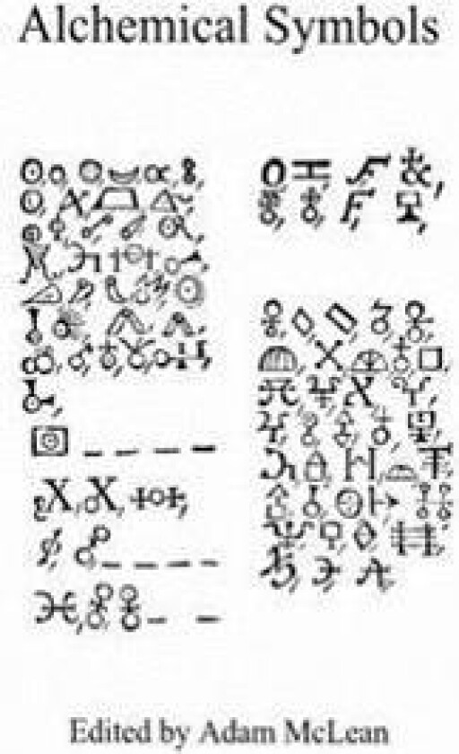 Alchemical Symbols: Hermetic Studies No. 10.