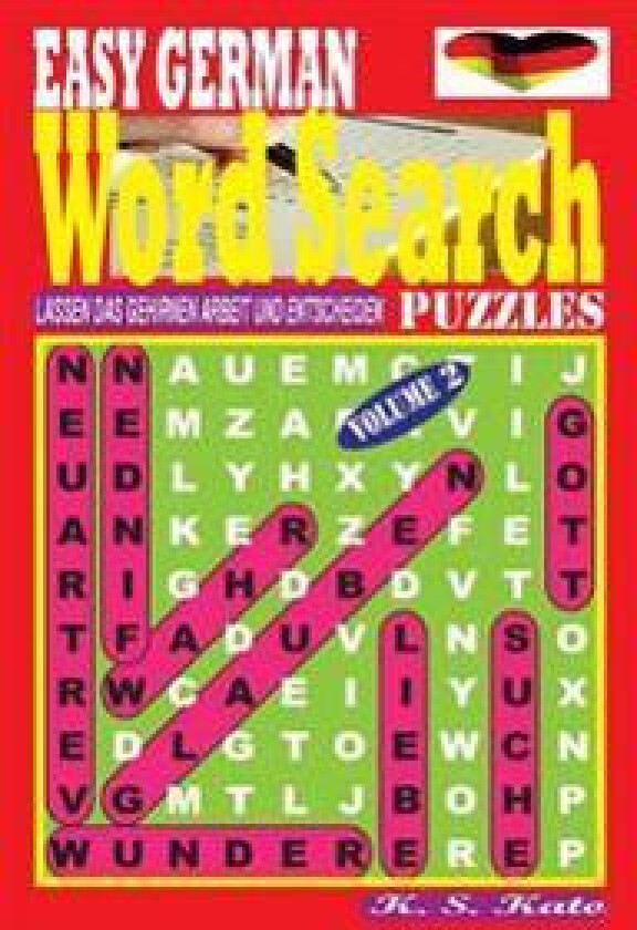 Easy German Word Search Puzzles. Vol. 2