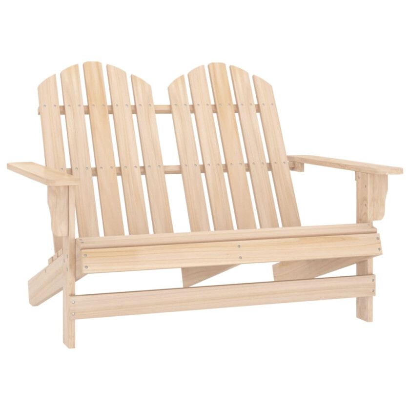 Adirondack hagestol 2-seters heltre gran