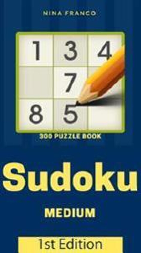 Medium 300 Sudoku Puzzle Book: 1st Edition