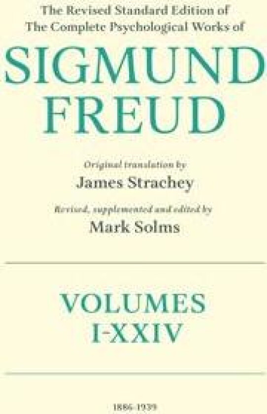 Bilde av The Revised Standard Edition of the Complete Psychological Works of Sigmund Freud