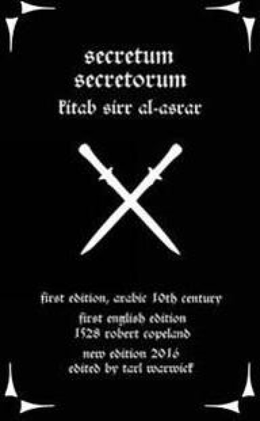 Secretum Secretorum: Kitab Sirr Al-Asrar