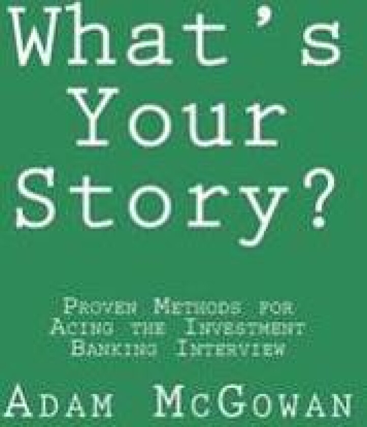 What's Your Story?