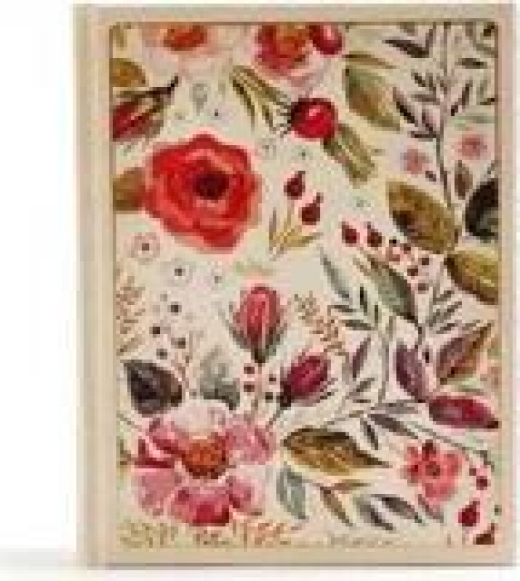 CSB Notetaking Bible, Floral Cloth-Over-Board