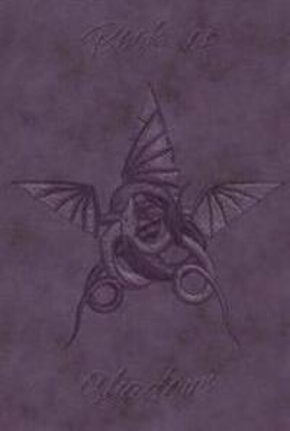 Book of Shadows: Purple Leather Dragon Pentagram