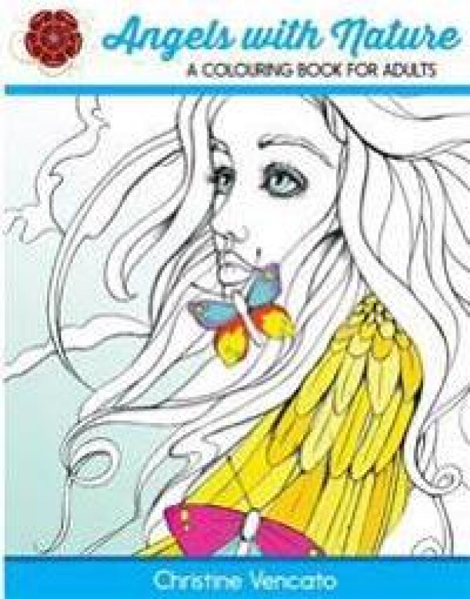 Angels with Nature: A Colouring Book for Adults