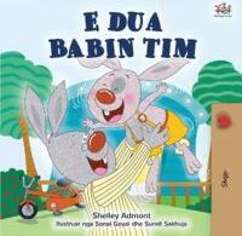 I Love My Dad (Albanian Children's Book)