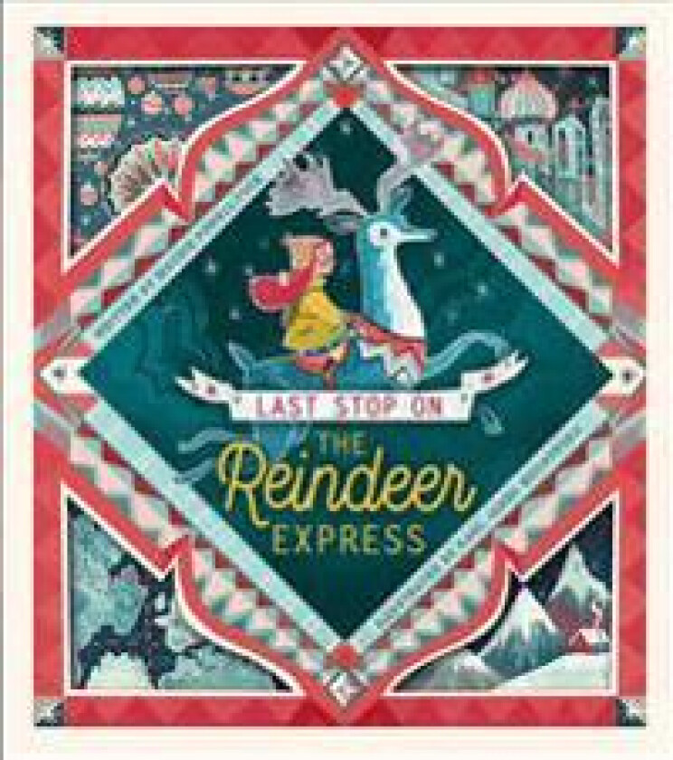 Last Stop on the Reindeer Express: An Interactive Christmas Book for Kids and Toddlers