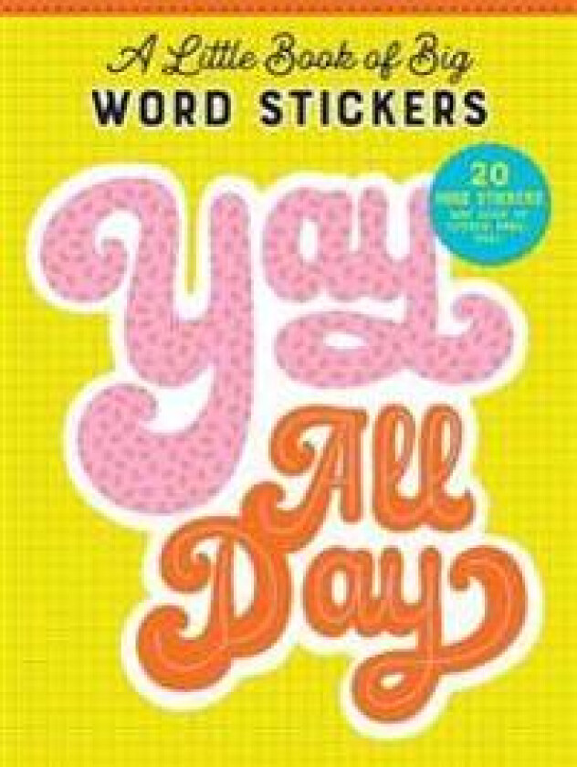 A Little Book of Big Word Stickers