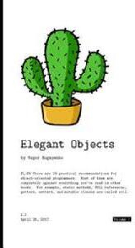 Elegant Objects