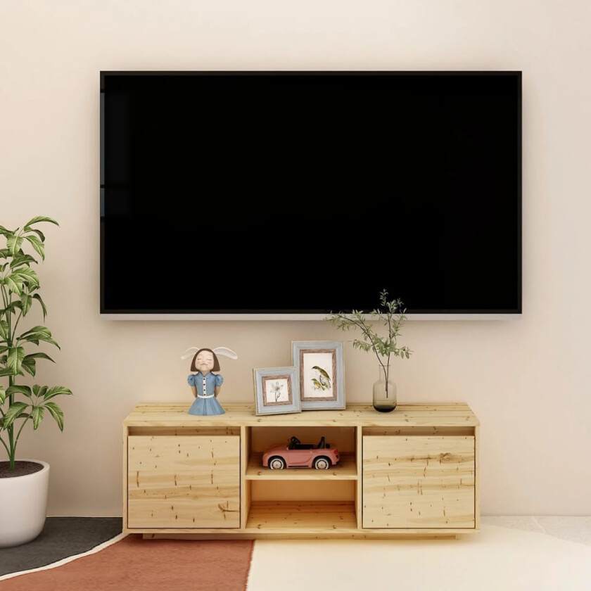 TV-benk 110x30x40 cm heltre gran